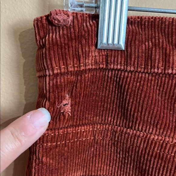 Levi’s Men’s Size 30X30 Slim 511 Rust Orange Corduroy Jeans - Picture 5 of 6